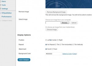Custom background stopped working in WordPress 3.4? Update your BODY tag.