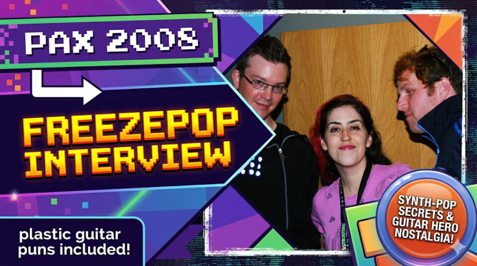 Freezepop 2008 interview poster