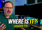 Where is my open window poster